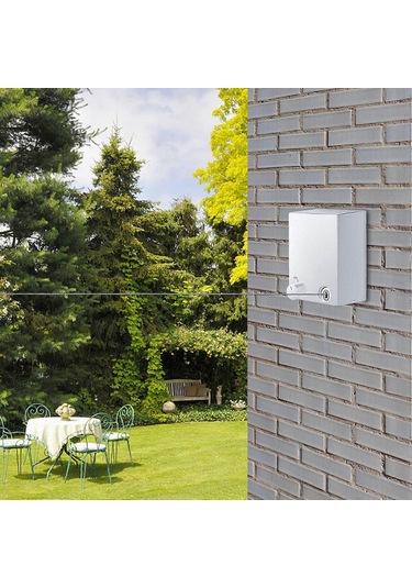 Ganzhoushop 2025 Son Model Geri Çekilebilir Çamaşır İpi, Tel Paslanmaz Çelik Uzatılabilir Çamaşır İpi, Taşınabilir Çok Renkli