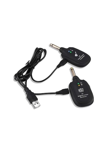 Magicvoice Mv-19583 Uhf Gitar Tip Kablosuz Amfi Ve Enstrüman Kablosuz Mikrofonu