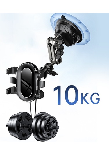 Cbtx Dkyk-01 Birinci Şahıs Görüşü Vantuzlu Telefon Tutucu Sürüş İçin Evrensel Tepegöz Ön Cam Telefon Montajı