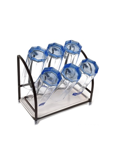 Youtek Çelik Matara/ Bardak Rafı, Ev Ofis Masaüstü Depolama, Suyu Süzme, Aşırı Dayanıklı, Kolay Montaj 20 13 19.5cm Diğer