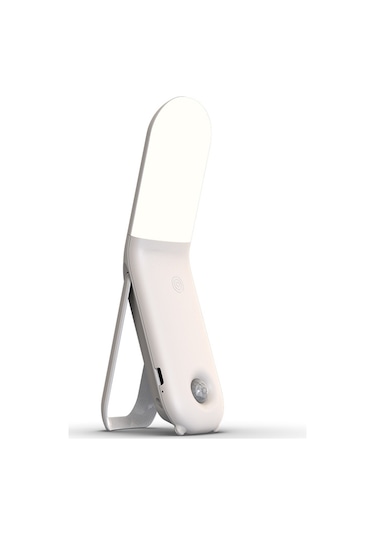 Neevoyu Ev Led Gece Lambası, Dokunmatik Ve İnsan Algılama, 3 Renk Tonu, 270 Döner, 1800mah Pil, Çekmeceler/ Dolaplar İçin, Manyetik/asa Tutucu Beyaz