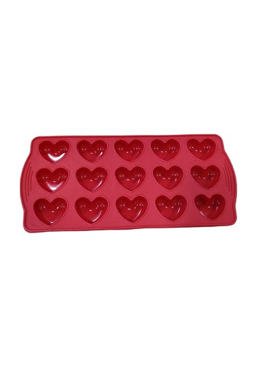 Silicolife Kalp Çikolata ve Buz Kalıbı Kahverengi