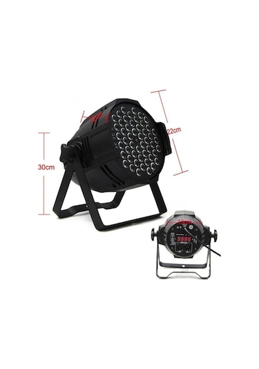 Quenlite 3x54 Watt Dmx Kontrol Rgb Led Par Işık Par-354x