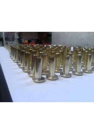 1.1 CM Dosya Klasör Menü Kartela Vidası Sarı 100 Adet