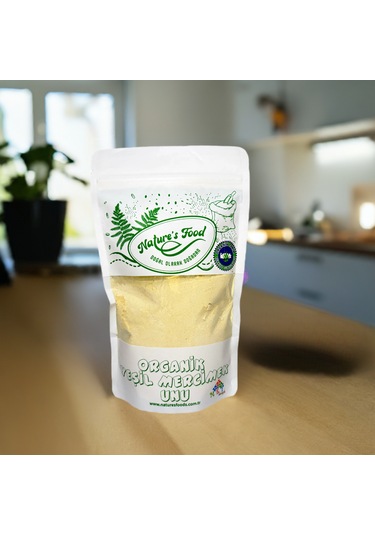 Organik Yeşil Mercimek Unu 500gr Pestisit Analizli Organik Sertifikalı