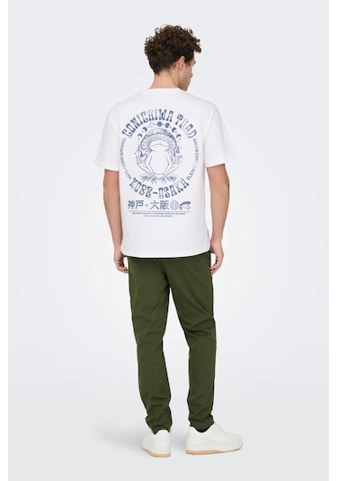 Only & Sons Erkek Pantolon 22036359 Olive