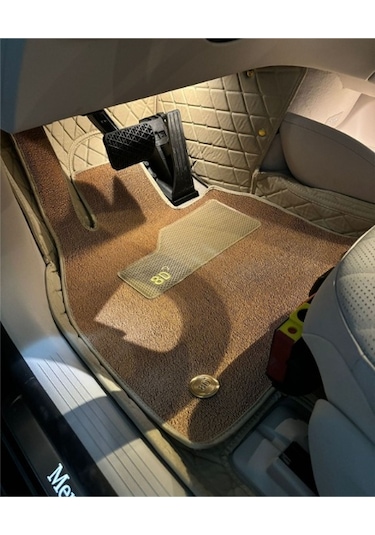 Mercedes-benz Eqs Aracına Özel 8d Çift Katmanlı Havuzlu Paspas Takımı