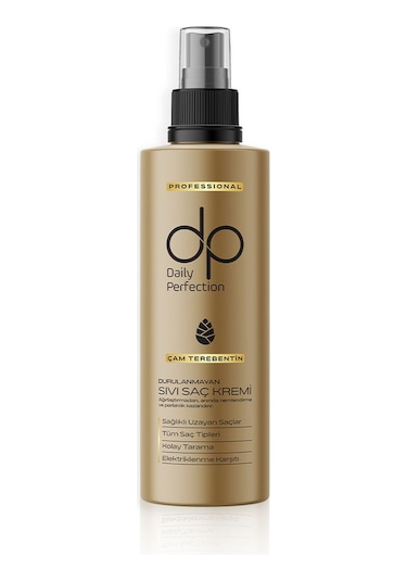 Dp Daily Perfection Çam Terebentin Durulanmayan Sıvı Saç Kremi 180 ML