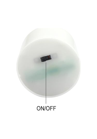 Cbtx Bahçe Aydınlatma 6 Pcs Güneş Enerjili Mum Lamba, Sıcak Beyaz Işık Led Enerji Tasarruflu Atmosfer Gece Lambası