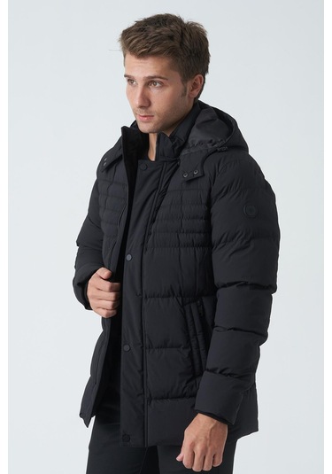 White Stone San Jose 58155 Slim Fit Kaban Siyah-siyah Siyah