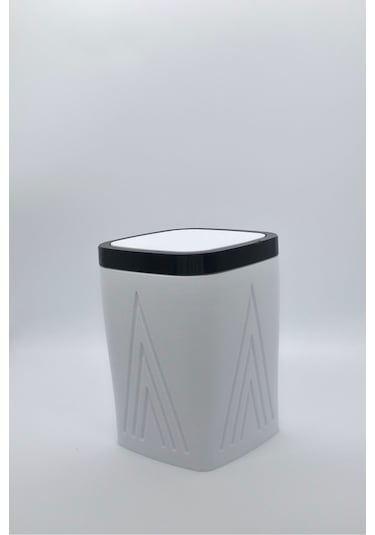 Mini Masaüstü Çöp Kutusu Kalemtraş Çöplerine Pratik Çözüm 10cm X 10 Cm X 13.5 Cm Mini Çöp