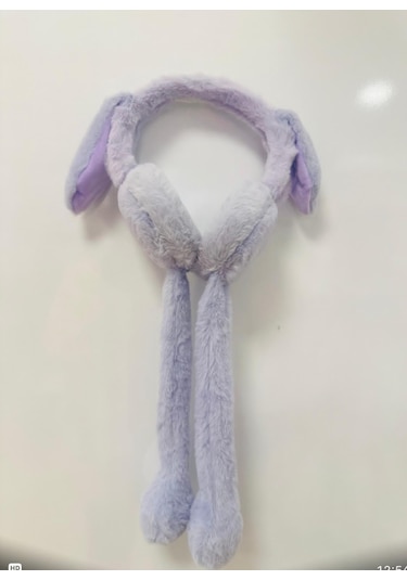 Gala Hareketli Sesli Çocuk Tavşan Kulaklık Lila