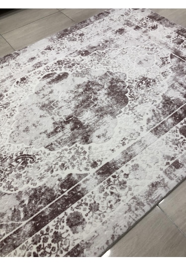 Dinarsu Halı Divina 150X233 Dı-012 Koyu Pembe Beyaz 4 M2 Halı !