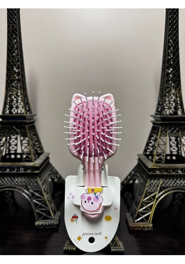 Fontenay Bebek Tarağı Bebek Saç Fırçası Pembe Renk