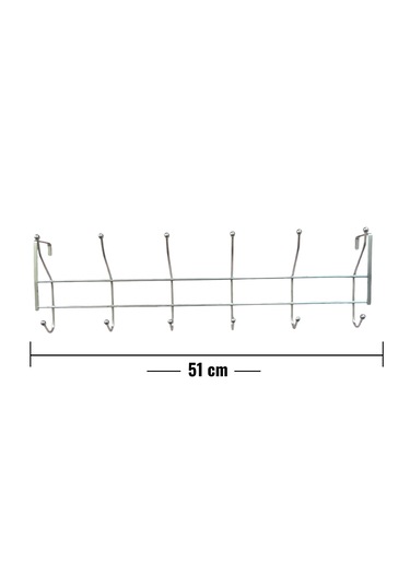 Kapı Arkası Askısı / 51 Cm / 1 Adet Metal