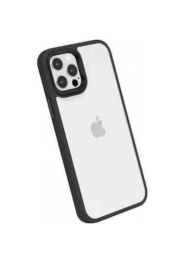 Apple Uyumlu iOS  iPhone, 12 Pro Max Kılıf Kamera Korumalı Şeffaf