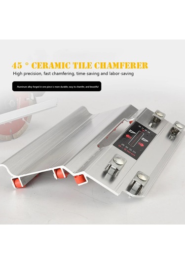 45 Derece Açı Kesme Köşe Kesme Makinesi Kiremit Mermer Pah Kırma