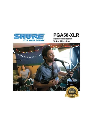 Shure Pga58 Kardioid Dinamik Vokal Mikrofon