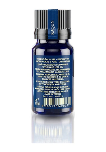 Raqun Aromaterapı Biberiye Uçucu Yağı 10 Ml Karışık