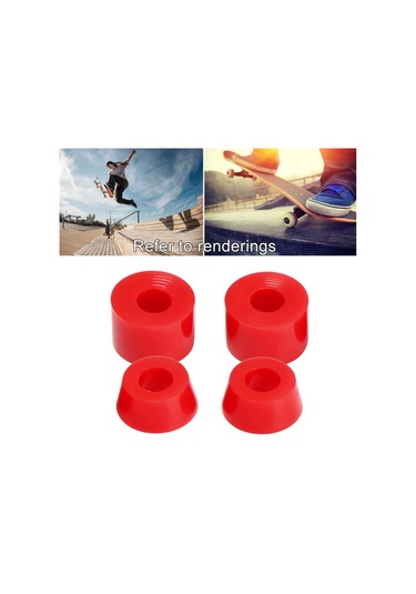 Homyl 4x 92a Kaykaylı Kamyon Burcu Longboard Yedek Kırmızı Kırmızı Çok Renkli