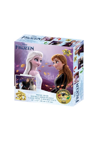 Prime 3d Disney Frozen Çift Taraflı Puzzle 200 Parça 37547 Fiyatları ve ...