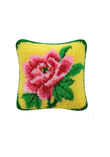 1 Takım Yastık Halı Bitki Çiçek Çim Dıy Dikiş El Sanatları Kitleri