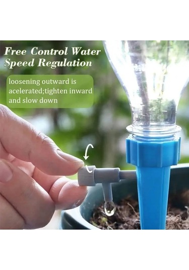 Otomatik Damla Sulama Sistemi Çiçek Bitkileri İçin Kendinden