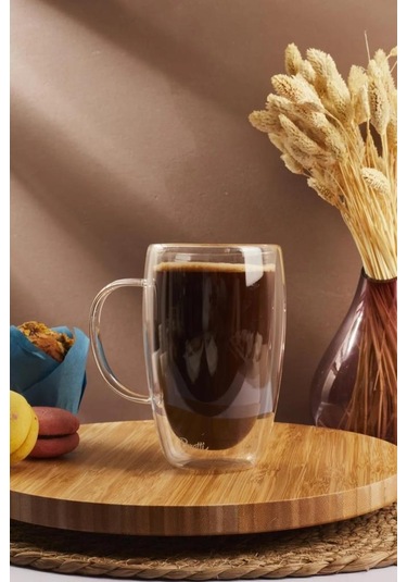 Perotti Double Wall Çift Cidarlı Cam Kupa 450 Ml 15540