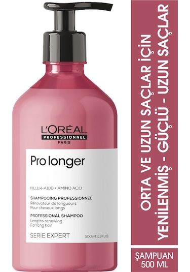 L'Oréal Professionnel Serie Expert  Pro Longer Uzun Saçlar için Bakım Şampuanı 500 ML