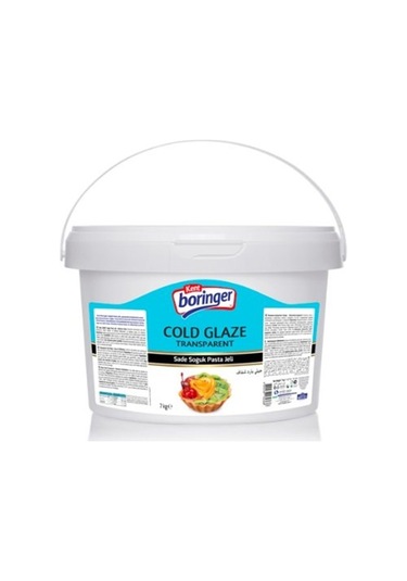 Kent Boringer Sade Şeffaf Soğuk Pasta Jeli 7 KG