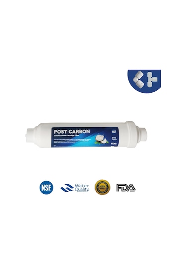 10" Çubuklu Quick Post Karbon Tatlandırıcı Filtre Yüksek Karbonlu