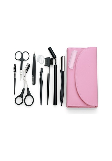 Sones 8 Adet/takım Kaş Düzeltme Güzellik Aleti Siyah