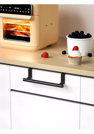 Kastly Kapı İçin Havlu Askı Düzenleyici Mutfak Rafı 151854296 Siyah