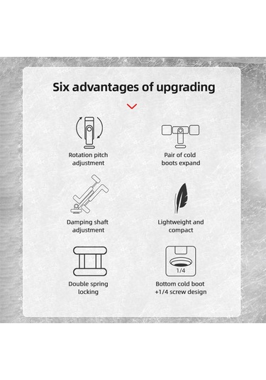 Gajeena Siyah İki Telefon Tutucu Abs+pc Materyal, 4 Soğuk Ayaklı Tutucu, 360 Döner, Dikey-yatay Çekim, Tripod Uyumlu Vlog Ve Canlı Yayın Aleti