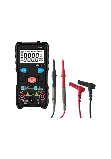 Agoodshop Dijital Multimetre 6000 Sayım Gerçek Ac/dc Ampermetre Voltmetre