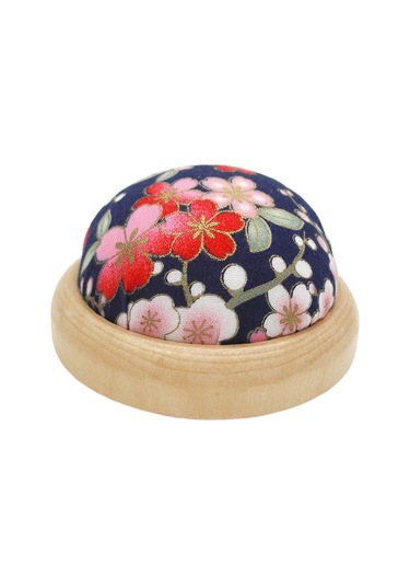 Suntek Lacivert Özel Ahşap Tabanlı Dikiş Aparatı Ile Pim Yastığı İğne Girişi