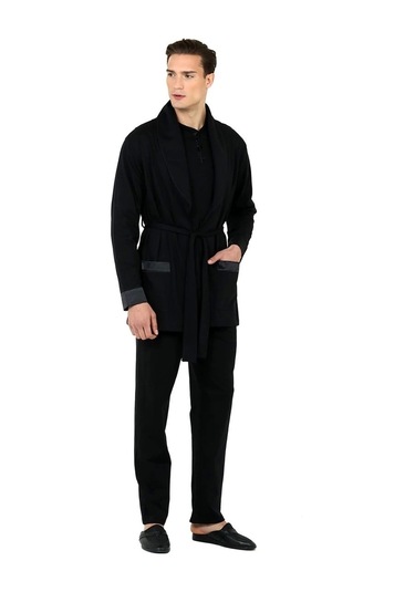 D's Damat 23003 Saten Biyeli Patlı 5'li Rob. Set Siyah