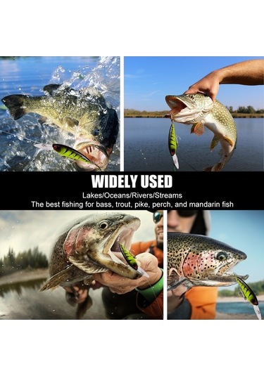 Novahub Gerçekçi Gözler Ve Desenlerle Avınızı Artıran Esnek Kuyruklu Balık Yemleri