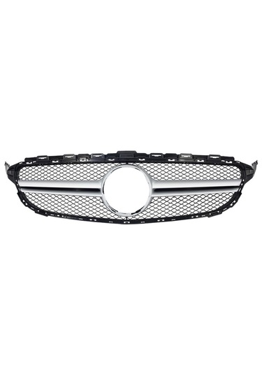 Mercedes C-class Uyumlu Yedek Parça W205 İçin Uyumlu 2014-2018 C63 Dizayn Gri Panjur