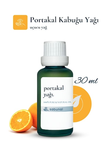 Sabunal Portakal Kabuğu Yağı 30 ML Aromaterapi Ve Cilt Bakım Yağı