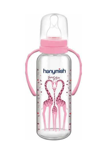 Hanymish 402 Kulplu Cam Biberon 240 ML