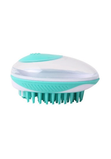 Pet Tarak Fırçalar Pet Banyo Fırça Köpek Masaj Fırçası Evrensel Banyo Fırçası Temizlik Malzemeleri Güzellik Yeşil