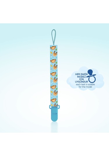 Wee Baby Zoo Emzik Bandı Mavi