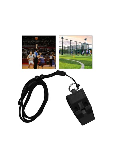 Suntek Spor Düdüğü Antrenörleri Futbol Yürüyüşü Siyah