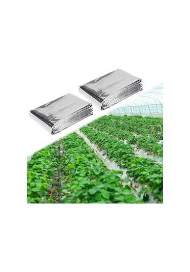 Suntek Gümüş Bitki Yansıtıcı Mylar Film Bahçe Meyve 2-adet