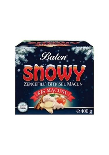 Balen Snowy Zencefilli Bitkisel Macun 3 x 400 G