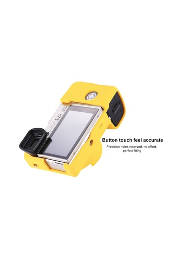 Sony Ilce-6000 / A6000 İçin Puluz Soft Silikon Koruyucu Kılıf Sarı Diğer
