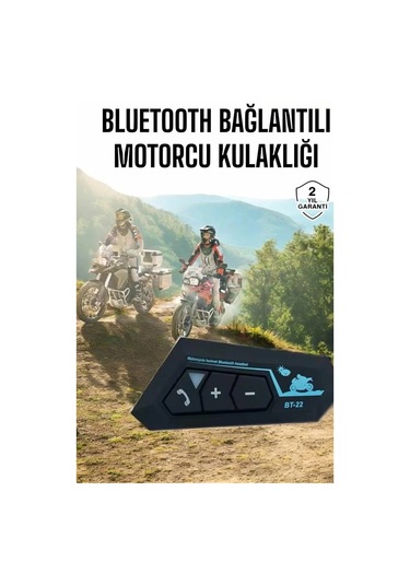 Bfs İnterkom Intercom Kask Kulaklık Bt22 Bluetooth Motosiklet Kulaklık 5.0 Bluetooth