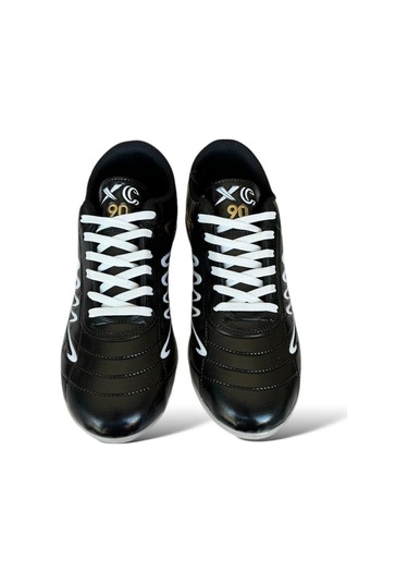 Erkek Krampon Dişli Futbol Ayakkabısı Siyah - Altın Siyah - Altın