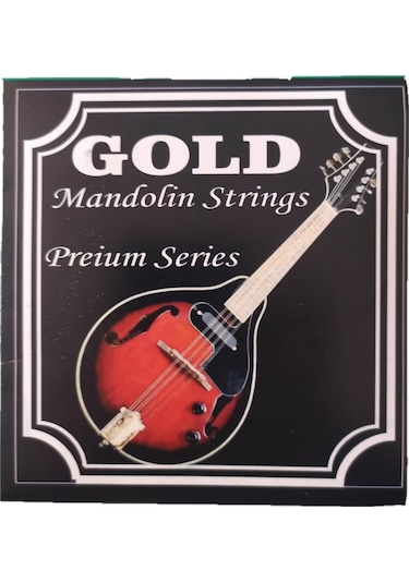 Gold Premium Mandolin Teli
